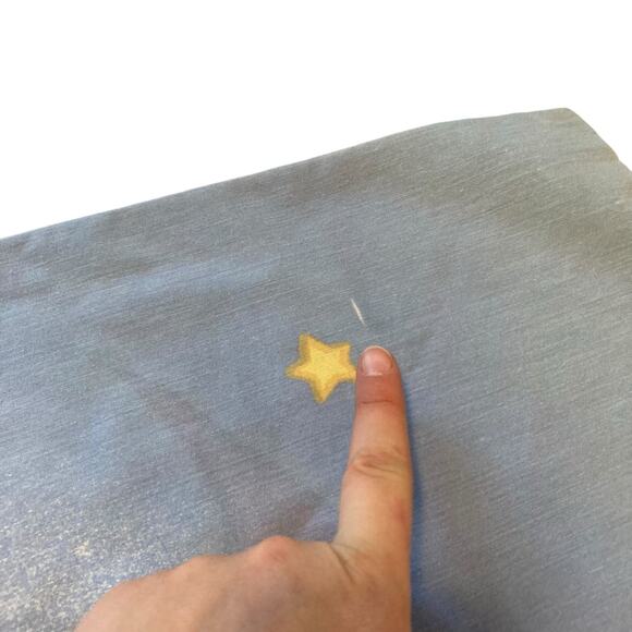 Vintage Harry Potter Blue Quidditch Golden Snitch Kidcore Standard Pillowcase - Picture 8 of 15